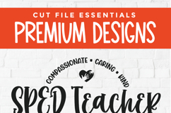 Special ed teacher svg, SPED svg, SPED teacher svg, dxf, png Product Image 6