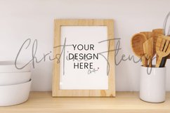 Kitchen Wood Frame Mockup Product Image 2