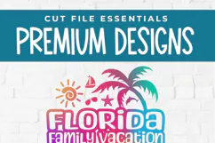 Florida Family Vacation 2027 svg - Great for a Florida trip Product Image 6