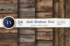 Natural Wooden Plank Texture Seamless Digital Paper Product Image 1