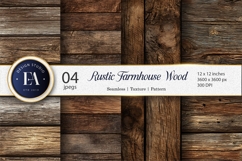 Brown Wooden Plank Texture Seamless Digital Paper Product Image 1