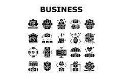 modern business innovation icons set vector Product Image 1