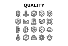 quality materials product icons set vector Product Image 1