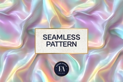 Holographic Pastel Digital Paper, Iridescent Texture Product Image 3