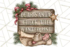 Western Wintertide Christmas Clipart PNG Files Product Image 4