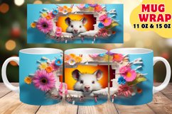 Adorable Creatures Emerging: Sublimation Mug Art Product Image 1