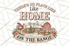 Western Wintertide Christmas Clipart PNG Files Product Image 3