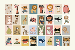 Colorful Kids Wall Art Nursery Cute Printable Posters Product Image 8