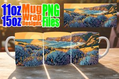 Scenic Springtime Landscape Mug Wrap - Sublimation Product Image 1
