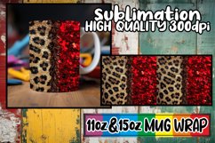 Shimmering Leopard &amp; Blossom Brilliance Mug Patterns Chic Product Image 1