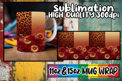 Timeless elegance sublimation print wrap, Leopard Prints Product Image 1