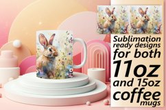 Spring Bunny Sublimation: Easter Delight Product Image 1
