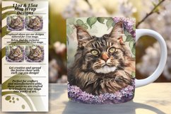 Cat-Inspired Mug Designs for Sublimation Product Image 1
