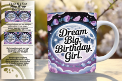 Trendy 11oz Mug Wrap Png Artwork , Girl Quote Product Image 1