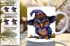 Halloween Critter Mug 11oz/15oz Wrap Sublimation PNG Product Image 1