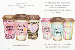 Easter Coffee Cups Clipart Product Image 2