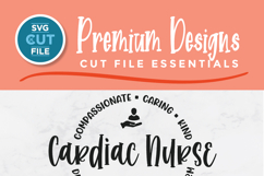 Cardiac Nurse svg, a Cardiologist heart nursing team design Product Image 2