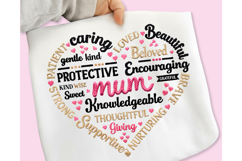 Mother's Day PNG, She is Mom PNG, Faux Yarn Mama PNG, Mother Product Image 3