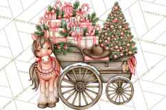 Western Wintertide Christmas Clipart PNG Files Product Image 3