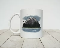 Landscape clipart|Mountain PNG Sublimation design Product Image 3