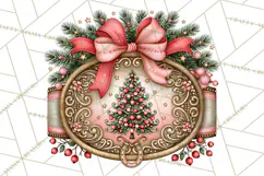 Western Wintertide Christmas Clipart PNG Files Product Image 3