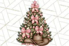 Western Wintertide Christmas Clipart PNG Files Product Image 5