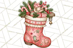 Western Wintertide Christmas Clipart PNG Files Product Image 2