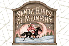 Western Wintertide Christmas Clipart PNG Files Product Image 4