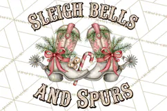 Western Wintertide Christmas Clipart PNG Files Product Image 2