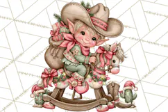 Western Wintertide Christmas Clipart PNG Files Product Image 2