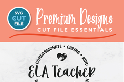 ELA Teacher svg, an English Language Arts teacher unisex svg Product Image 2