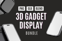 Futuristic 3D Gadget Display Kit Bundle Product Image 1