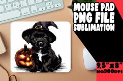 Pumpkin Animal Round Mouse Pad PNG Product Image 1