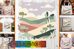 Joyful TOTE BAG Sublimation Magic, Spring Product Image 1