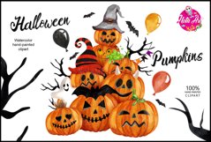 pumpkin for halloween, Autumn sublimation design Product Image 1