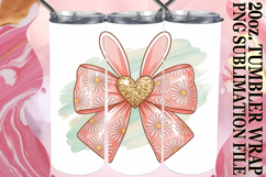GIFT OF JOY 20oz TUMBLER WRAP, Easter Bow Product Image 1