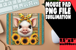 SWEET MOUSE PAD SUBLIMATION STYLE, Cute Animals Product Image 1