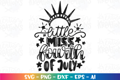 4th of July svg Little Miss Mr Fourth of July Independent Product Image 6