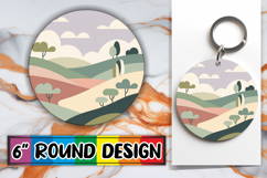 Radiant Circle Ornaments Design PNG, Spring Product Image 1