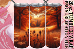 PRESENT OF ADVENTURE 20oz TUMBLER WRAP, Autumn Product Image 1