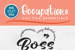 Boss svg - Best Boss Ever svg for appreciation day Product Image 2