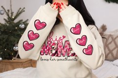 This Mama Loves Her Sweethearts , Valentine Sublimation PNG Product Image 8