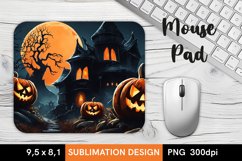 Halloween Night - Halloween MousePad Sublimation design Product Image 1