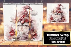 Cheerful Gnome Sublimation Wrap Designs Product Image 1