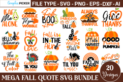 Fall Mega Bundle | Autumn Big Bundle | Fall SVG PNG Bundle Product Image 5