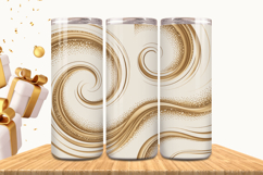 Festive Happy New Year Tumbler Wrap 2026: 20oz Skinny Tumble Product Image 1