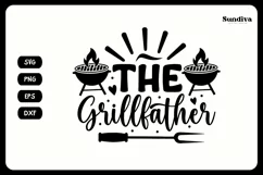 Grill Pot Holder Quotes SVG | BBQ Sayings - The Grillfather Product Image 3