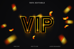 vip editable text effect Product Image 1