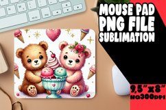 BLISSFUL MOUSE MAT FUN IDEAS, Valentine Bear Product Image 1