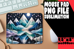 Unique Mouse Mat Sublimation Style, Holiday Product Image 1